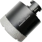 SHDIATOOL Diamond Core Drill Bits 2-1/2 Inch for Porcelain Ceramic Tile Marble Brick Vacuum Brazed Hole Saw 65mm