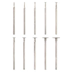 AM ARROWMAX 10pcs T Shape Diamond Burr - 3/32'' Shank Mini Channel Cutting Burs Diamond Mounted Stone Carving Bits for Rotary Tools Includes Dremel