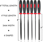 Deburring Tool for 3D Printer,18pcs,10pc Multiuse Blades Removing Burr,6Pcs Needle File,Micro Wire Cutter for 3D Print, Plastic Models
