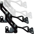 4Pack Heavy Duty Toggle Clamp Latch,4003 Style 1320lbs Capacity Pull Clamp Black Adjustable Quick Release Hasp Clamps for Smoker Cabinet Boxes Case Trunk Jig,Metal Toggle Latch Catch Set