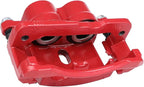 SCITOO 18-B4728 Disc Brake Caliper Assembly with Bracket Red Fit For Cadillac 2002-2006,For Chevrolet 1999-2013,For GMC 1999-2013,For Hummer 2003-2009