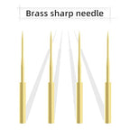 Goupchn Multimeter Test Leads Kit Double Silicone Soft Cable Wire Multimeter Probes Electrical Copper Test Probes Length 4.9ft/1.5m with Gold-Plated Precision Sharp Probes