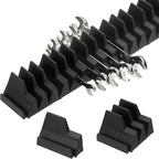 PATIKIL 23pcs Magnetic Wrench Organizer for Tool Box, Magnetic Modular Wrench Organizer Holder Toolbox Universally for 23 Tools Drawer Chest Ratcheting Offset Wrenches, Black