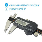 AICEY Digital Caliper Measuring Tool, IP54 Waterproof Stainless Steel Electronic Caliper with Large LCD Display Digital Micrometer, Available in 6in/150mm (ACE-KC15)
