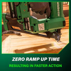 Metabo HPT 18V MultiVolt Cordless 21° Framing Nailer Kit, 3-1/2" Plastic Strip Framing Cordless Nailer, Power Tool with 4.0Ah Lithium Ion Battery, Drives 2" to 3-1/2" Nails, NR1890DRA