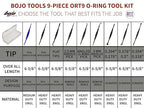 Bojo Tools - 9-Piece OST9 O-Ring Tool F1 Kit
