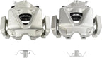 SCITOO Front Brake Calipers With Bracket 19B3361 19B3360 Compatible For BMW For 323i 2006-2011,For 328i 2008-2013,For 328i xDrive 2009-2013,For 328xi 2008,For X1 2013-2015
