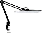 Neatfi XL 2,200 Lumens LED Task Lamp, 20W, 182 Pcs SMD LED, Dimmable, 4 Level Brightness, 3 Light Modes, Desk Light for Home, Office, Workbench (CCT, Black)