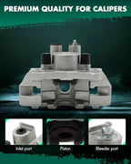 SCITOO Rear Right Brake Caliper With Bracket 18B4819 Compatible For Jeep Grand Cherokee 1999-2004