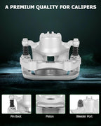 SCITOO Front Right Brake Caliper With Bracket 19B2691 Compatible For INFINITI I35 2002-2004, For Nissan Altima 2002-2006, For Nissan Maxima 2002-2003
