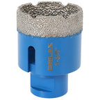 Drilax Pro Series 1-3/4 Inch Diamond Hole Saw for Angle Grinders | 1-3/8" Depth | 5/8"-11 Thread | Ideal for Drain Pipes, Vents, HVAC & Dry Drilling | Long Life