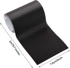 WILLBOND 3x79 Inch Nylon Repair Patches Nylon Patches for Jackets Self Adhesive Repair Tape Waterproof Kit Fabric Clothing Kit for Down Jacket, Tent, Umbrella, Clothes, Bags(Black)
