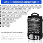 115-in-1 Precision Screwdriver Set, Mini Professional Magnetic Repair Tool Kit, Small Screwdriver for Phone, Computer, Watch, Laptop, Macbook, Game Console, Electronic, Toys Repair