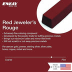 ENKAY - Red Jeweler’s Rouge Polishing Compound, 4 Oz. (U.S. Made)