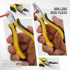 DNA MOTORING 37pcs Handheld Tool & Complete Drill Bits Set, Home Repair Tool Set, Screwdriver, Pliers, Ratchet Bit Driver kit, Maintenance Tools kit, Yellow/Black, TOOLS-00034