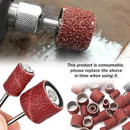 Sanding Drum Set for Dremel Rotary Tools-Includes 138 Aluminum Oxide Drum Sander Sanding Sleeves (80,120,240 Grit),12 Drum Mandrels and 9 Sanding Bits,Sanding Bits Tool Accessories with Box