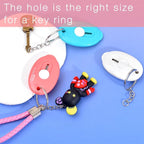 10PCs Mini Retractable Box Cutter Set for Office, Paper Cutter, Package & Letter Envelope Opener, Utility Knife with Keychain Hole, (MIni Utility Knife)