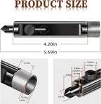 Brake Line Deburring Tool,Rimming & Deburring Tool for 3/16" to 1/2" Brake Line Tubing Deburring Tool,Fuel and Coolant Lines Hand Tools