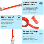 Romeda 9 Pack Coloured Electrical Tape, Electrical Tape Colours Water, Sun, and Oil Resistant, Electrical Tape is Suitable for Most Domestic, Commercial, and Industrial environments.