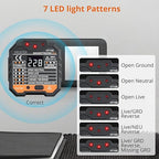 Proster Non Contact Voltage Tester Pen - with Electric Outlet Tester Socket Tester Kit with LED Flashlight