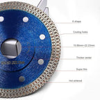 4 inch Super Thin Diamond Tile Blade Porcelain Saw Blade for Cutting Porcelain Tile Granite Marbles (4inch)
