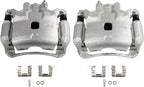 SCITOO 19B3306A 19B3307A Front Left & Right Disc Brake Calipers Assembly w/Bracket For Nissan For Cube 2009-2014,For Nissan For Tiida 2012-2016,For Nissan For Versa 2007-2012