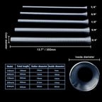 10 Pack Spring Tube Bender Set 1/4'', 3/8'', 1/2'', 5/8'' and 3/4'' for Copper, Aluminum and Thin Wall Steel Tubing Bender Kit, 13.78" / 350mm Length
