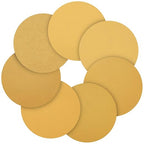 100 Pcs 6 Inch Sanding Disc 60/80/100/120/150/220/320/400/600/800 Grit Round Hook and Loop Sandpaper for Random Orbital Sander Automotive Car
