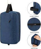 Vorspack Travel Toiletry Bag for Men - Hanging Toiletries Bag Water Resistant Dopp Kit Travel Bag for Toiletries Accessories