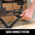 SKIL Compact Workbench with Folding Stand, compatible with models TS6308, TS6328, FS3602, SRS0001 - SBT0011