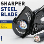 haisstronica Cable Cutters Ratcheting Cable Cutter Heavy Duty Wire Cutters for Copper Aluminum Cable Cutting Up to 500 Kcmil