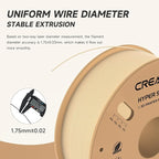 Official Creality Hyper PLA Filament 1.75mm, High Speed PLA 30-600mm/s 3D Printer Filament, Dimensional Accuracy +/-0.02mm, Fit Most FDM 3D Printers，1KG(2.2lbs) Spool Skin