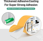 Pipe Insulation Tape, Foam Insulation Tape for Outdoor Pipes Winter Freeze Protection, Foam Pipe Insulation Wrap, Heat Tape for Water Pipes, Copper Pipes, PVC, AC Line, 4in x 15ft, White