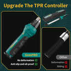 Torque Wrench 3/8 Drive, Inch Pounds Torque Wrench, Bike Tool Small Mini Click Torque Wrenches 72 Th 20-100Ft.lb/27.1-135.6Nm, Bicycle Car Tire Adjustable In Ibs Torch Wrench With Storage Case