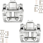Torchbeam Rear Brake Calipers Set for Honda CR-V 2007-2011, Acura RDX 2007-2012, Honda Accord Crosstour 2010-2011, Rear Left and Rear Right Calipers Replace # 19B2910A+19B2911A