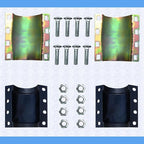 Water Pipe Repair Clamp for 5 inch Pipe(OD of The Applied Pipe about 5.51 inch),Leak Sealer for Pipes and Plumbing,Length 7.3 inch,Suitable for Steel/Iron/Stainless Steel/PE/PPR Pipes