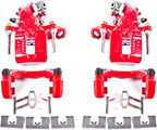 Power Stop Rear S3298 Pair of High-Temp Red Powder Coated Calipers for Acura CSX 2006-2011, Acura ILX 2013-2018, Honda Civic 2006-2015 [Model Specific]