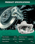 SCITOO Front Right Brake Caliper With Bracket 19B3200 Compatible For Toyota For Tacoma 2005-2015