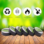Electrical Tape Black 6 Pack 3/4-Inch by 30 Feet, Voltage Level 600V Dustproof, Adhesive for General Home Vehicle Auto Car Power Circuit Wiring Black