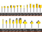 Router Bits 1/4 Inch Shank - BAIDETS 35Pcs 1/4" Router Bit Set for Professional and Beginners Carpenter Woodworking Projects