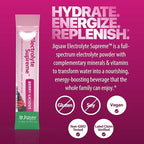 Jigsaw Health Electrolyte Supreme | Broad Spectrum of Electrolytes + Trace Minerals | Berry-Licious Flavor | 60 Servings (Packets)