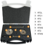 Repair Kits - Faster & Easier to Chase, Restore & Clean Internal or External Threads, All in One Universal Thread Files Set, Inch, Metric, Grooves, Glands, ACME, Buttress Thread