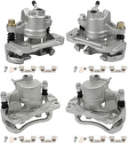 cciyu Front & Rear Brake Calipers Assembly w/Bracket 2005 2006 2007 For Toyota For Avalon,2005 2006 For Toyota For Camry,2004 2005 2006 2007 2008 For Toyota For Solara 19B2714 19B2715 19B2697 19B2696