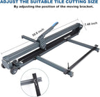 Manual Porcelain-Ceramic Tile Cutter YSJWAER - Tile Cutting Machine Suitable for Cutting Tiles Up to 48 Inch