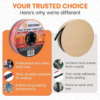 SELTERM 5/8" Red [50 Feet] Marine Grade Heat Shrink Tubing Roll, 3:1 Ratio Dual Wall Adhesive Lined Waterproof Heat Shrink Wrap Tube, for Battery Cable Lugs Wire Terminals Connectors