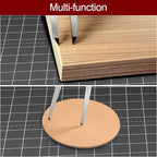 Alloy Leather Divider, Professional Navigation Divider Compass Geometry Tool, Metal Leather Work Scribe Tool Woodworking Drafting Carpenter Compass for Geometry