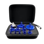 SHDIATOOL Diamond Drill Core Bits Kit, Hole Saw Sets, Diamond Drilling Mould Guide for Porcelain Tile Marble Ceramic Granite with Hollow EVA Guide Jig 11pcs(6/8/10/20/25/28/32/35/50/65/1-3/4inch)
