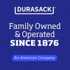 DURASACK Heavy Duty Home and Yard Bags 48-Gallon Reusable Self-Standing Lawn and Leaf Bags Garbage Can with Reinforced Handles, Gray