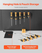 VEVOR Screwdriver Set, 12-Piece Hand Tools Set with Magnetic Tips, Includes 5 Phillips and 5 Flat Head Bits, Z-Type Bit, Professional Repair Tool Kit for Sockets, Furniture, Home Appliances, Bicycles