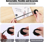 Tape Measure Body Measuring Tape, Retractable 60 Inch Soft Mini Measuring Tape, Small Sewing Fabric Tape Ruler for Cloth Waist Medical Nursing Craft(3 Pack/Black)